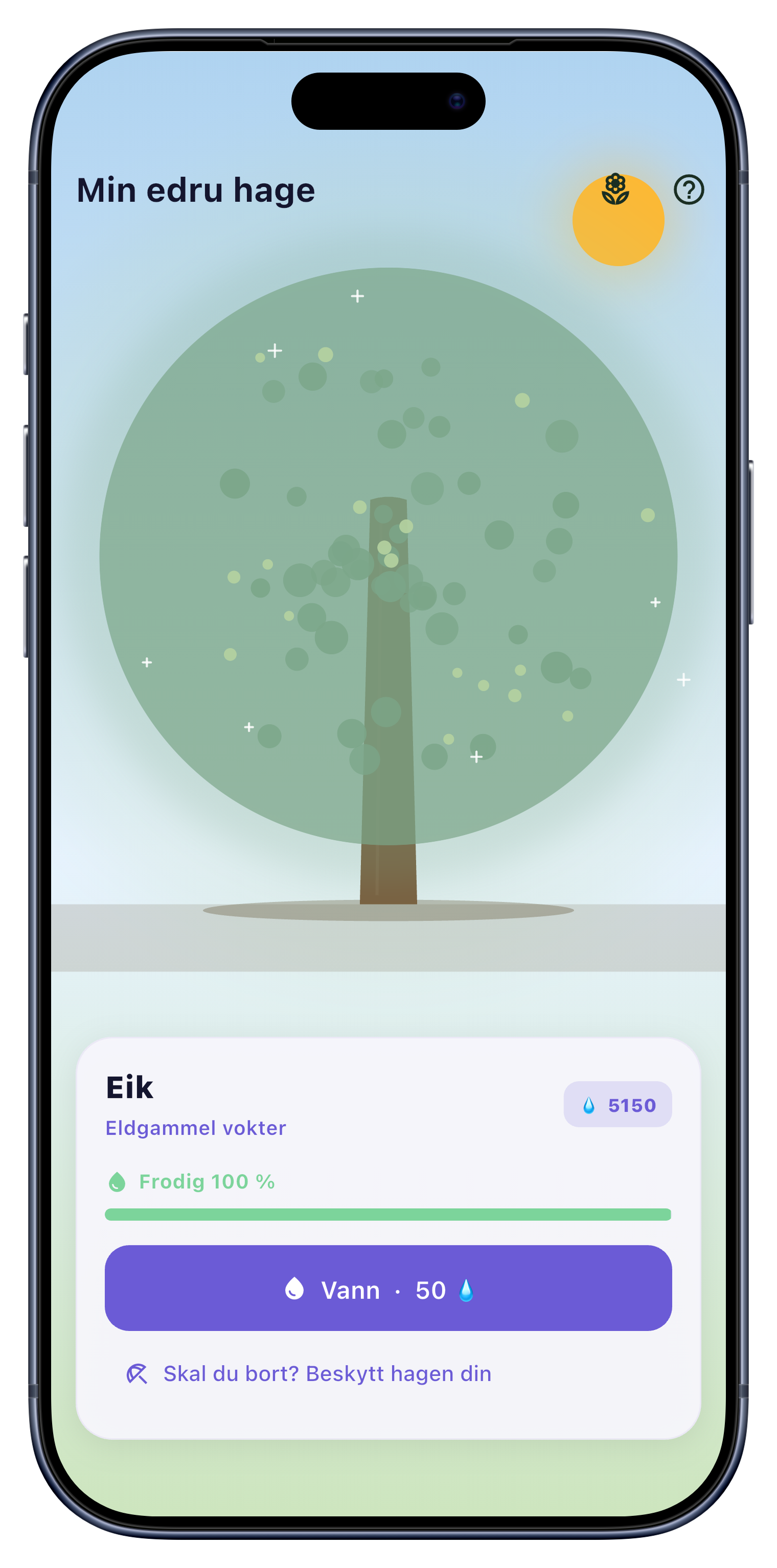 Hage screen of Sober Tracker